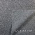 Heather Grey 100% Polyester One Side Brush Weft Knitted Fleece Fabric for Coat Home Textile